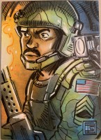 PSC (Personal Sketch Card) by  * Artist Not Listed