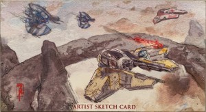 PSC (Personal Sketch Card) by Paul Allan Ballard