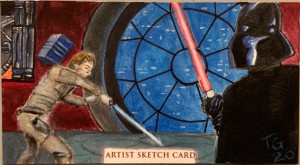 PSC (Personal Sketch Card) by  * Artist Not Listed