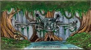 PSC (Personal Sketch Card) by Kate Carleton