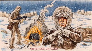 PSC (Personal Sketch Card) by George Vega