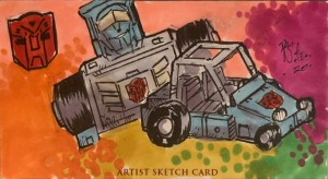 PSC (Personal Sketch Card) by  * Artist Not Listed