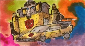 PSC (Personal Sketch Card) by  * Artist Not Listed