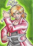 PSC (Personal Sketch Card) by Irma "Aimo" Ahmed