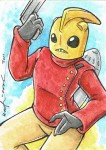 PSC (Personal Sketch Card) by Katie Cook