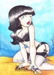 Bettie Page by Katie Cook