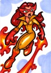 PSC (Personal Sketch Card) by Terry Tibke