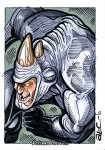 PSC (Personal Sketch Card) by Adam Cleveland