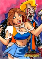 Zombies vs Cheerleaders by Jon Riggle