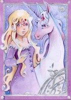 PSC (Personal Sketch Card) by Helga Wojik