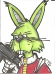PSC (Personal Sketch Card) by Brian DeGuire