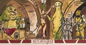 Star Wars: Return of the Jedi 3D by  * Artist Not Listed