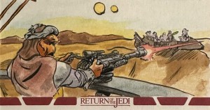 Star Wars: Return of the Jedi 3D by  * Artist Not Listed